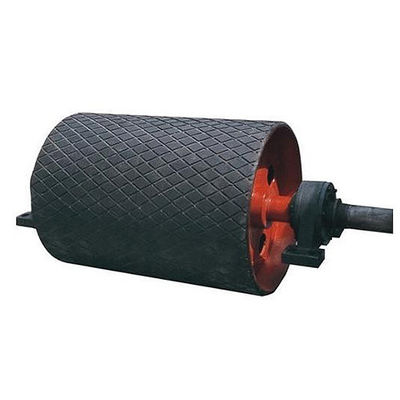 Anti Slippery Herringbone Rubber Outside Conveyor Bend Pulley