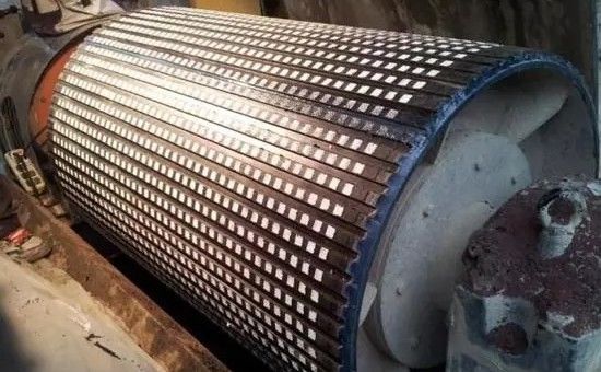 DIN Standard Ceramic Lagging Conveyor Bend Pulley