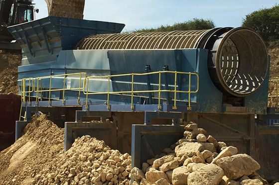 60mm Material Trommel Vibrating Screen