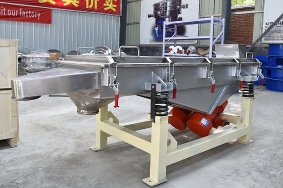 Closed Type 5 layer 25mm Material Linear Vibrating Screen