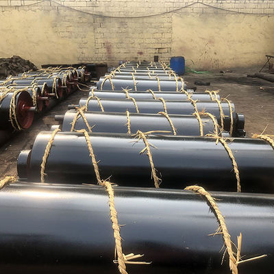 Rust Red Wear Resistant DT II Conveyor Roller