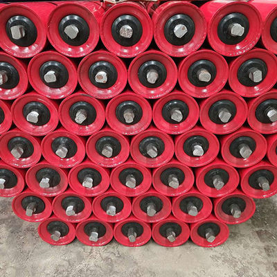 Rust Red Wear Resistant DT II Conveyor Roller