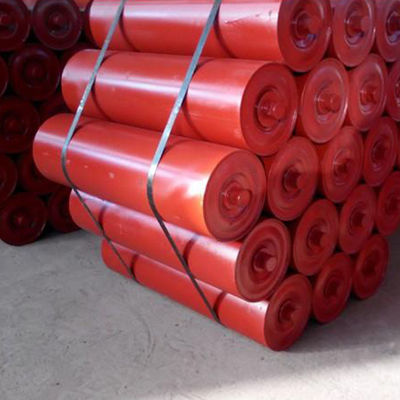 Rust Red Wear Resistant DT II Conveyor Roller